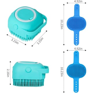 Foto 2 | Foto 2 | Set De Cepillos De Baño Wolfi Para Mascotas Con Mango Ajustable