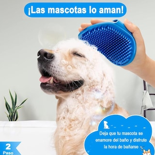 Foto 5 | Foto 5 | Set De Cepillos De Baño Wolfi Para Mascotas Con Mango Ajustable