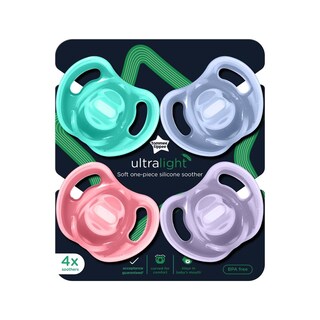 Foto 2 | Foto 2 | Chupete De Silicona Tommee Tippee Ultra-light Unisex Diseño Simétrico De Una Pieza Sin Bpa 18-36 M