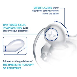 Foto 5 | Foto 5 | Chupete De Silicona Chicco Gris De Una Pieza Con Escudo Texturizado Para Bebés De 6 A 16 Meses 2 Un