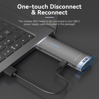 Foto 8 | Foto 8 | Transmisor Receptor Hdmi Inalámbrico Vention Dual Band Para Monitor Y Proyector