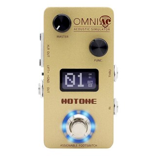 Foto 1 | Foto 1 | Pedal De Efectos Hotone Omni Ac Simulación De Guitarra Y Bajo