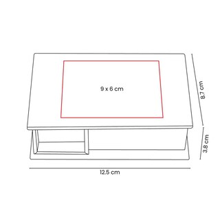 Foto 4 | Foto 4 | Paquete 25 Piezas Porta Notas Plegable Publicitario Que Se Vuelve Portalápices