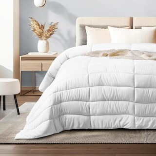 Foto 1 | Foto 1 | Edredón King Sobredime Dreamlab Blanco Relleno De Microfibras Recubiertas Con Gel