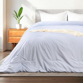 Foto 1 | Foto 1 | Edredón Dreamlab Queen Azul Mezclilla Hipoalergénico