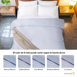 Foto 5 | Foto 5 | Edredón Dreamlab Queen Azul Mezclilla Hipoalergénico