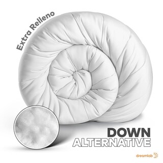 Foto 7 | Foto 7 | Edredón Dreamlab Blanco Acolchado Con Relleno De Microfibras