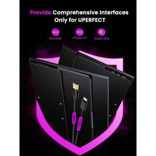 Foto 2 | Foto 2 | Monitor De Computadora Uperfect 4k Truely Uhd Ips Con Freesync Y Adobe Rgb Brillo 500 Nits Hdr 17.