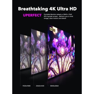 Foto 7 | Foto 7 | Monitor De Computadora Uperfect 4k Truely Uhd Ips Con Freesync Y Adobe Rgb Brillo 500 Nits Hdr 17.