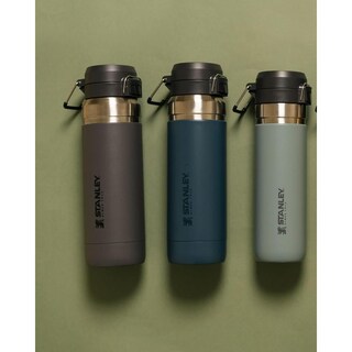 Foto 3 | Foto 3 | Botella De Agua Stanley Carbón 36 Onzas Tapa De Botón A Prueba De Fugas Y Plegable