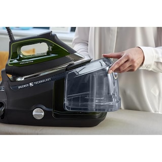 Foto 4 | Foto 4 | Plancha A Vapor Rowenta Silence Steam Pro Negra Con Caldera Silenciosa Y Tecnología Eco Intelligence