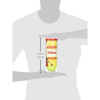 Foto 2 | Foto 2 | Pelotas De Tenis Wilson Amarillo De Gran Rendimiento 4 Unidades