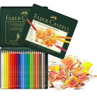 Foto 5 | Foto 5 | Set De Lápices De Colores Faber-castell Polychromos Profesionales 24 Colores Para Artistas