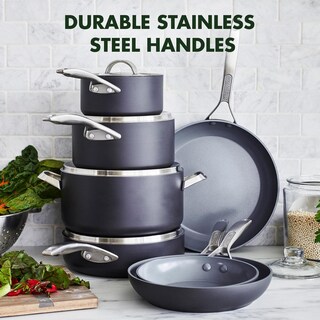 Foto 7 | Foto 7 | Batería De Cocina Greenpan Paris Pro Verde Cerámica Antiadhesiva 11 Piezas