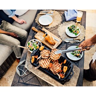 Foto 4 | Foto 4 | Parrilla Profesional Lodge Hierro Fundido Negro