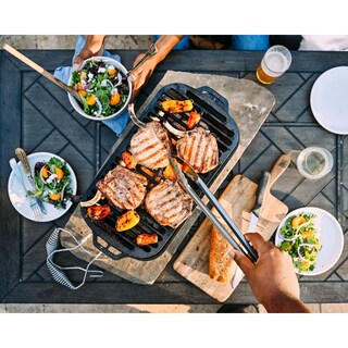 Foto 7 | Foto 7 | Parrilla Profesional Lodge Hierro Fundido Negro