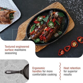 Foto 4 | Foto 4 | Sartén De Hierro Fundido Victoria Negro Fabricado En Colombia