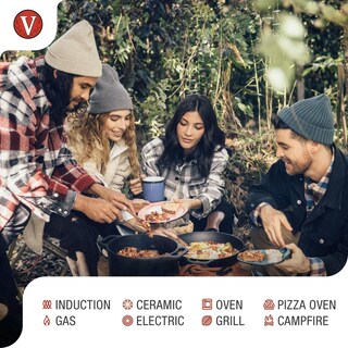 Foto 5 | Foto 5 | Sartén De Hierro Fundido Victoria Negro Fabricado En Colombia