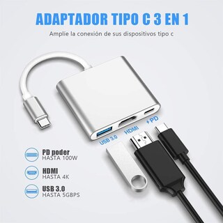 Foto 2 | Foto 2 | Adaptador Usb C Hub Multipuerto