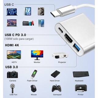 Foto 3 | Foto 3 | Adaptador Usb C Hub Multipuerto