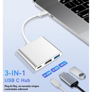 Foto 7 | Foto 7 | Adaptador Usb C Hub Multipuerto