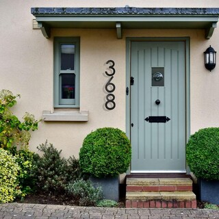 Foto 2 | Foto 2 | Números Para Casa Glintyu Negro Mate Abs Engrosado Fácil De Instalar 20 Cm