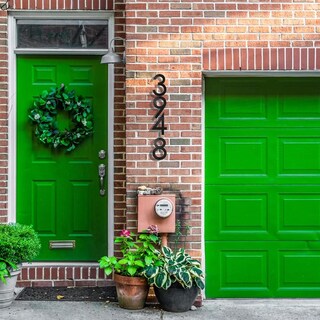 Foto 7 | Foto 7 | Números Para Casa Glintyu Negro Mate Abs Engrosado Fácil De Instalar 20 Cm