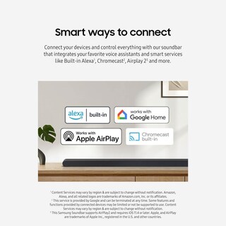 Foto 5 | Foto 5 | Barra De Sonido Samsung S700d Negra Con Audio Inalámbrico Dolby Atmos Y Diseño Ultra Delgado