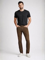Jeans Mecanick My Obsession Basic Slim Café Claro para Hombre