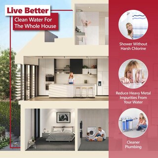 Foto 4 | Foto 4 | Filtro De Repuesto Express Water Blanco Para Toda La Casa 3 Unidades