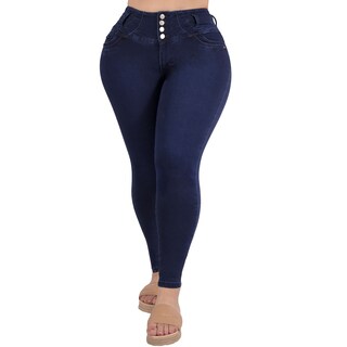 Foto 1 | Foto 1 | Jeans Colombiano Levanta Pompa Sea Brazil Para Mujer