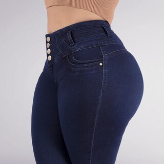 Foto 2 | Foto 2 | Jeans Colombiano Levanta Pompa Sea Brazil Para Mujer