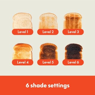 Foto 5 | Foto 5 | Tostador Bella Azul De 2 Rebanadas Con Control De Sombra Y Bandeja Extraíble