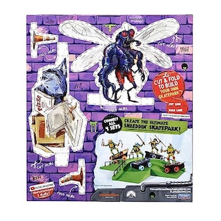 Foto 3 | Foto 3 | Figura De Acción Teenage Mutant Ninja Turtles De Playmates Toys Verde Con Monopatín Y Accesorios