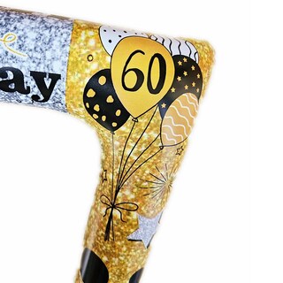 Foto 3 | Foto 3 | Juego De Cabina De Fotos Inflable Dapai Negro Para 60 Cumpleaños