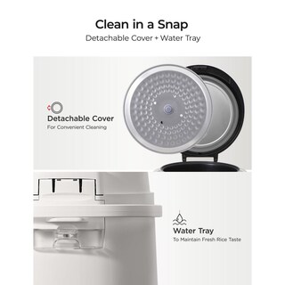 Foto 3 | Foto 3 | Arrocera Cuckoo Blanca Con Calentador Y Olla Antiadherente Para 10-20 Tazas