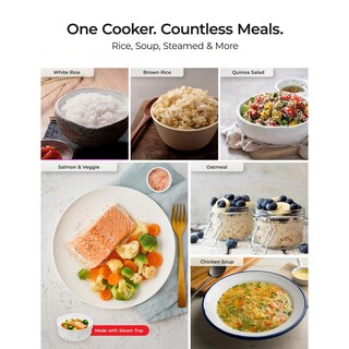 Foto 5 | Foto 5 | Arrocera Cuckoo Blanca Con Calentador Y Olla Antiadherente Para 10-20 Tazas