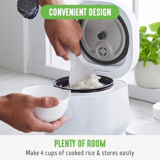 Foto 3 | Foto 3 | Olla Digital Greenlife Verde Antiadherente Sin Pfas Con Preestablecidos De Un Solo Toque 2 Tazas Cr