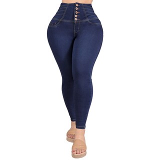 Foto 1 | Foto 1 | Jeans Colombiano Levanta Pompa Sea Brazil Para Mujer