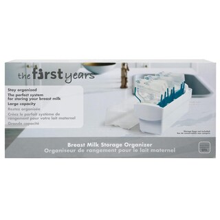 Foto 3 | Foto 3 | Organizador De Almacenamiento The First Years Blanco Para Congelador De Leche Materna Capacidad Par