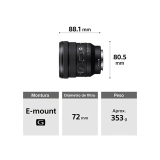 Foto 6 | Foto 6 | Lente Zoom Angular Sony G 16-35mm Montura E Full Frame Con Estabilizador