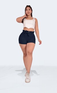 Foto 3 | Foto 3 | Short Casual Cintura Alta Sea Brazil Mujer
