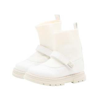 Foto 2 | Foto 2 | Bota De Invierno Ninos 42103-2 Charol Hueso Moda Para Niña Beige