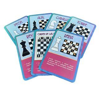 Foto 6 | Foto 6 | Juego De Mesa Educativo Chateau Ajedrez Gambit Con Cartas De Apoyo