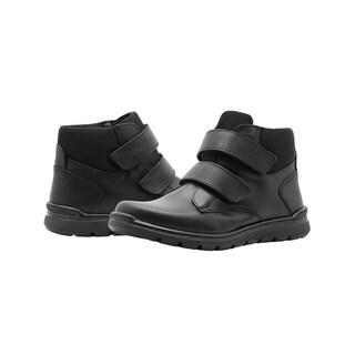 Foto 3 | Foto 3 | Bota Escolar Ninos 85916-3 Napa Negro Suela Antiderrapante Para Niño Negro