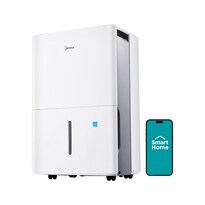 Deshumidificador Midea Blanco Certificado Energy Star Con Filtro De Aire Reutilizable De 22 Pintas