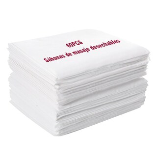 Foto 7 | Foto 7 | Sábana Desechable Cuidado De La Salud Blanca Cojín Transpirable Para Masaje 80 X 180 Cm 60 Hojas