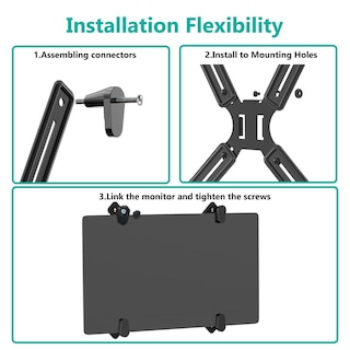 Foto 4 | Foto 4 | Adaptador Vesa Monitor Wali 13 A 27 Pulgadas 8 Kg Montaje 75 X 75 Mm Y 100 X 100 Mm