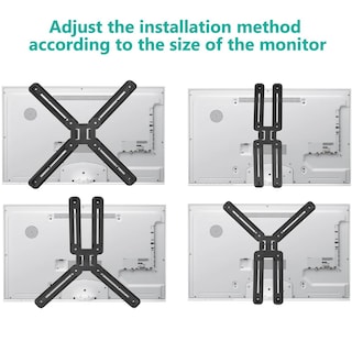 Foto 7 | Foto 7 | Adaptador Vesa Monitor Wali 13 A 27 Pulgadas 8 Kg Montaje 75 X 75 Mm Y 100 X 100 Mm