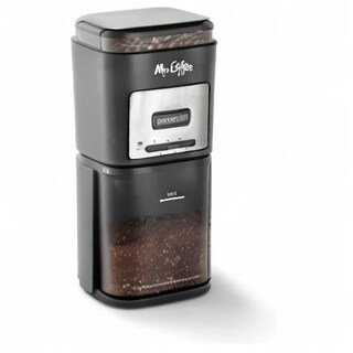 Foto 2 | Foto 2 | Molinillo De Café Automático Mr. Coffee Borde Negro E Inoxidable Con 12 Molinos Personalizados